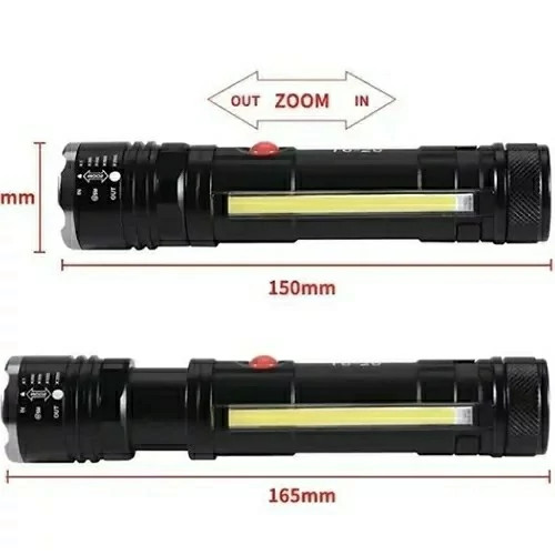 چراغ قوه زوم دار اسمال سان مدل T-626 اورجینال