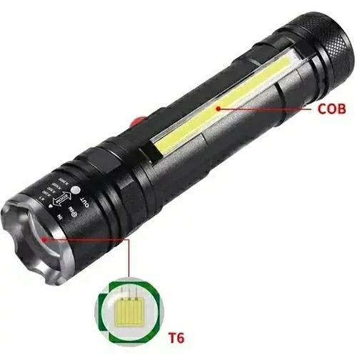 چراغ قوه زوم دار اسمال سان مدل T-626 اورجینال
