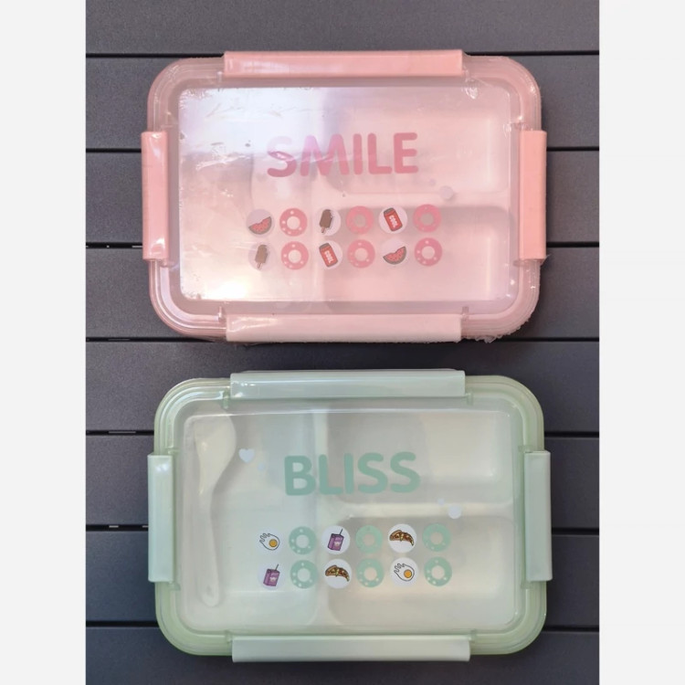 ظرف نگهدارنده غذا طرح (BLISS - SMILE)