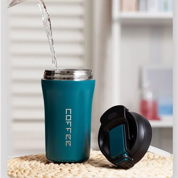 تراول ماگ سفری Coffee مدل دو قفله گنجایش 0.400 لیتری